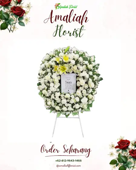 Krans Bunga Duka Langgardalem